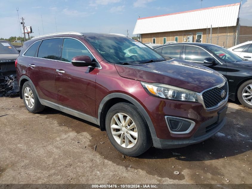 5XYPG4A54HG305776 2017 Kia Sorento 3.3L Lx