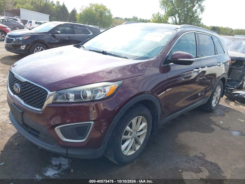 5XYPG4A54HG305776 2017 Kia Sorento 3.3L Lx