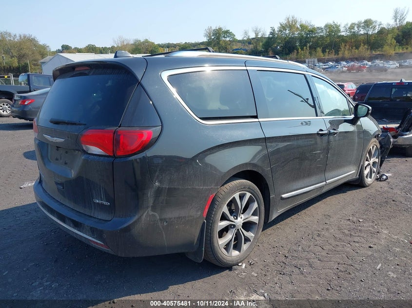 VIN 2C4RC1GG1HR661108 2017 CHRYSLER PACIFICA LIMITED