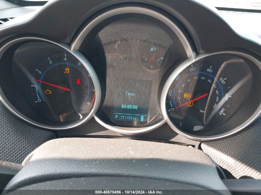 2012 Chevrolet Cruze 1Lt VIN: 1G1PF5SC5C7321358 Lot: 40575496