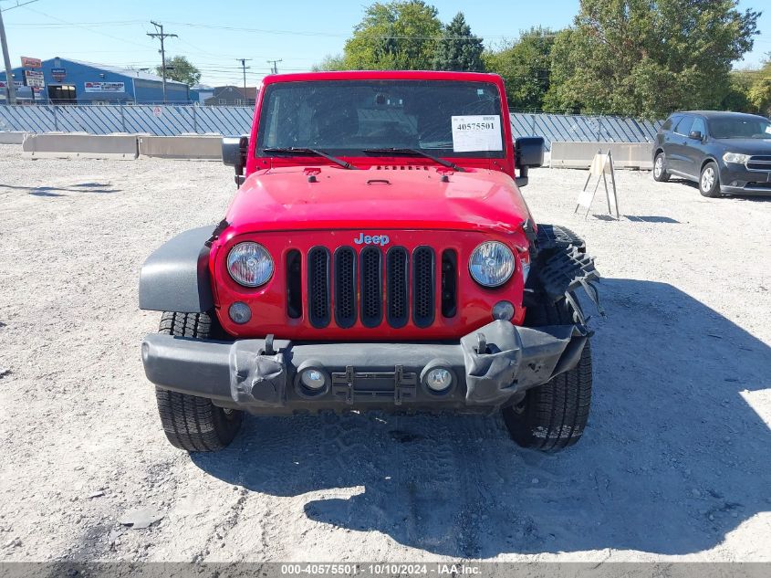 2017 Jeep Wrangler Unlimited Sport VIN: 1C4BJWDG7HL596993 Lot: 40575501