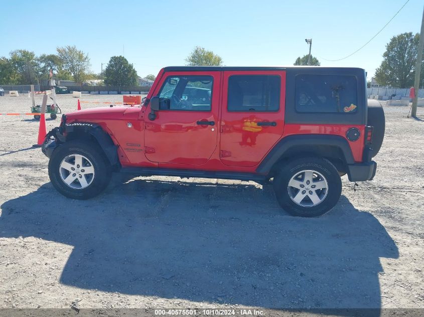 2017 Jeep Wrangler Unlimited Sport VIN: 1C4BJWDG7HL596993 Lot: 40575501