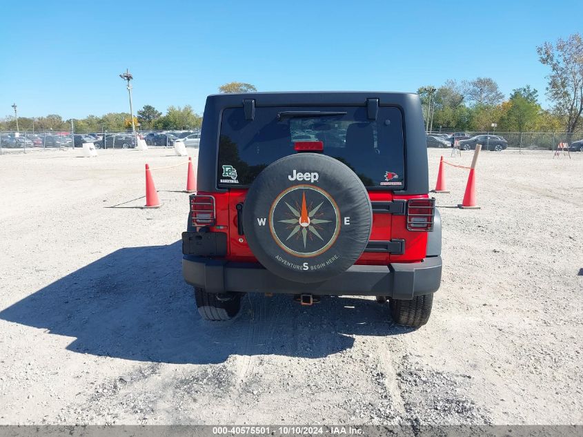 2017 Jeep Wrangler Unlimited Sport VIN: 1C4BJWDG7HL596993 Lot: 40575501