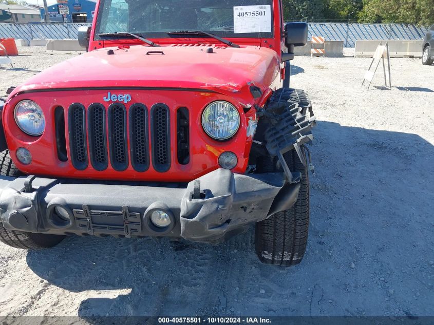 2017 Jeep Wrangler Unlimited Sport VIN: 1C4BJWDG7HL596993 Lot: 40575501