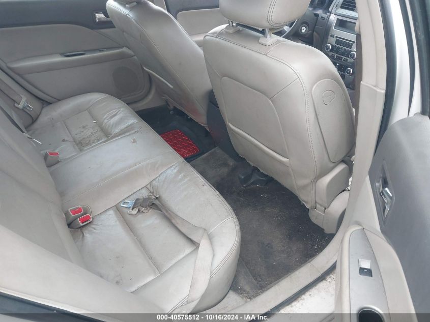 2010 Ford Fusion Sel VIN: 3FAHP0JG8AR306218 Lot: 40575512