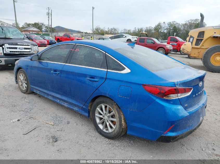 2018 Hyundai Sonata Se VIN: 5NPE24AF3JH691667 Lot: 40575562