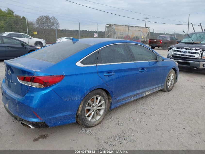 2018 Hyundai Sonata Se VIN: 5NPE24AF3JH691667 Lot: 40575562