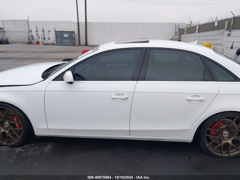 2013 AUDI A4 2.0T PREMIUM - WAUAFAFL9DA175189