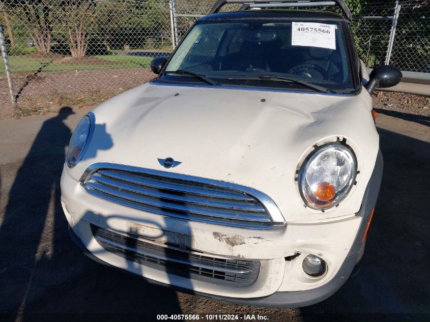 2013 Mini Cooper VIN: WMWSU3C59DT681024 Lot: 40575566