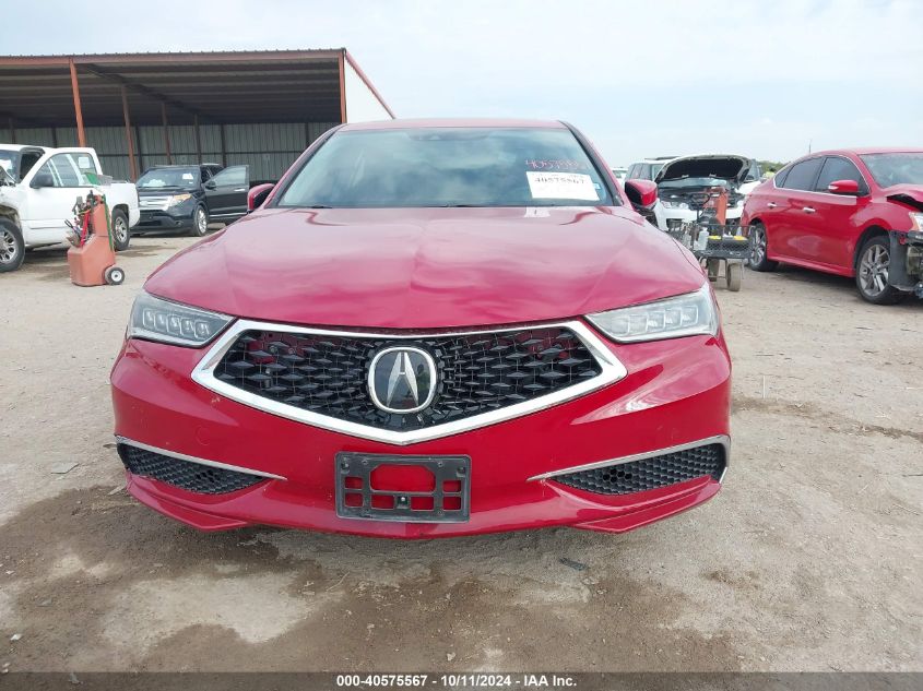 2019 Acura Tlx Tech Pkg VIN: 19UUB2F43KA010263 Lot: 40575567