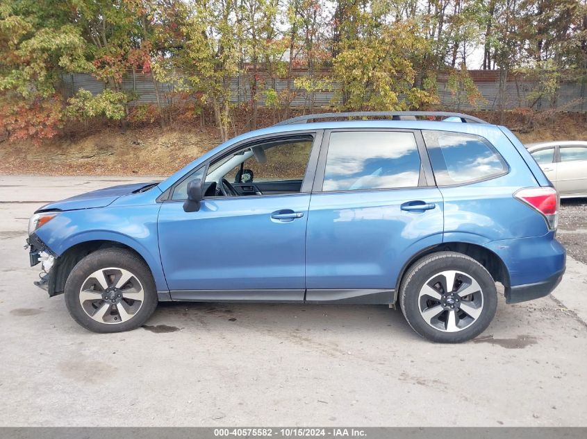 2017 Subaru Forester 2.5I VIN: JF2SJABC7HH461973 Lot: 40575582