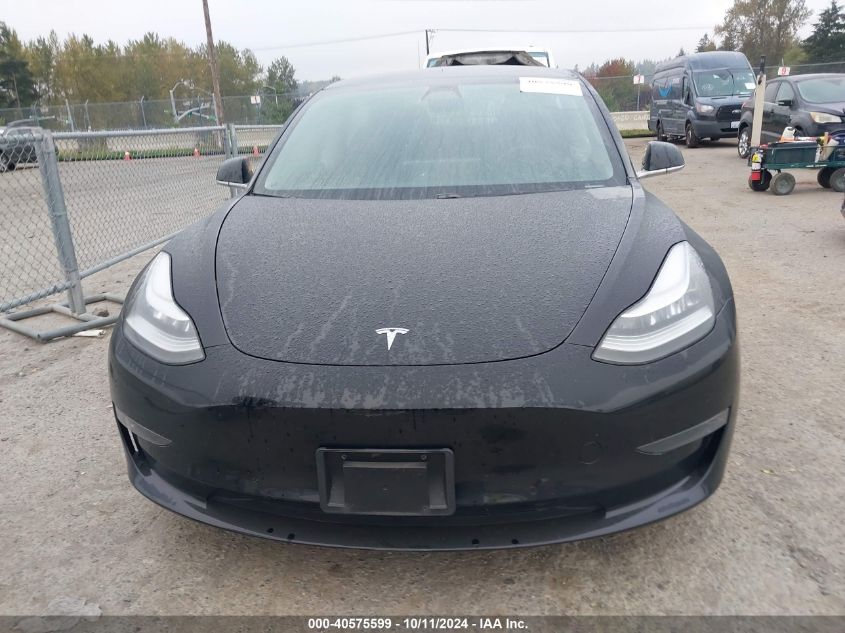 2020 Tesla Model 3 Long Range Dual Motor All-Wheel Drive VIN: 5YJ3E1EB1LF599978 Lot: 40575599