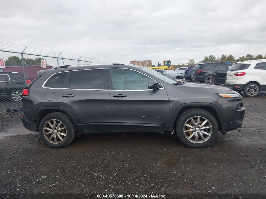 2018 Jeep Cherokee Limited 4X4 VIN: 1C4PJMDB1JD609297 Lot: 40575608