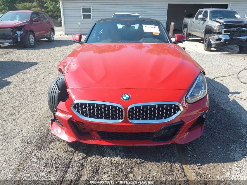 2022 BMW Z4 Sdrive30I VIN: WBAHF3C07NWX66825 Lot: 40575619