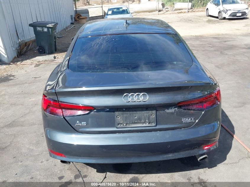 2018 Audi A5 Premium Plus S-Line VIN: WAUENCF5XJA062042 Lot: 40575620