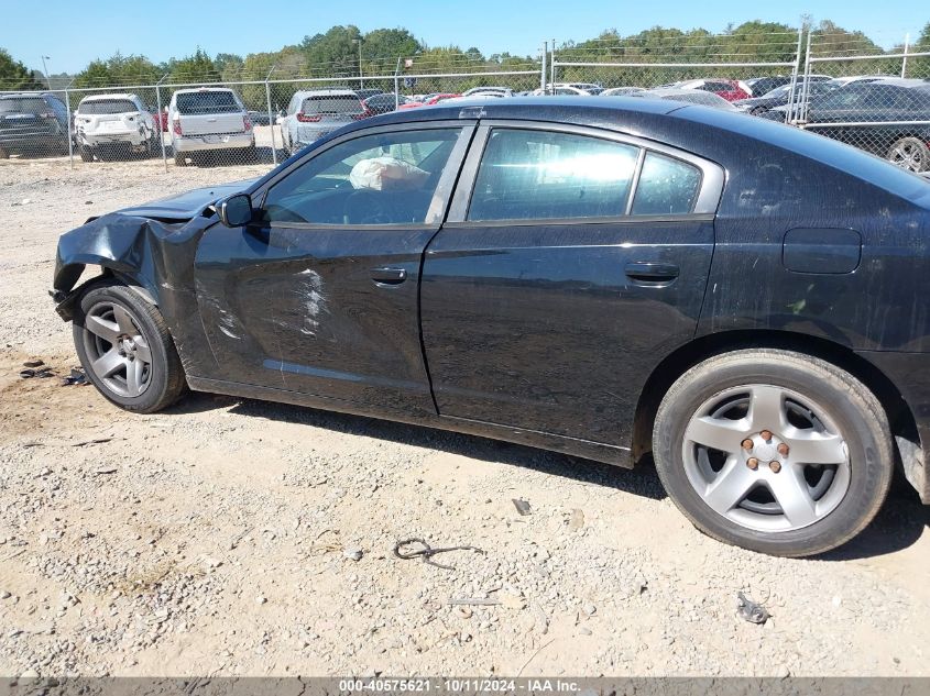 2013 Dodge Charger Police VIN: 2C3CDXATXDH716218 Lot: 40575621