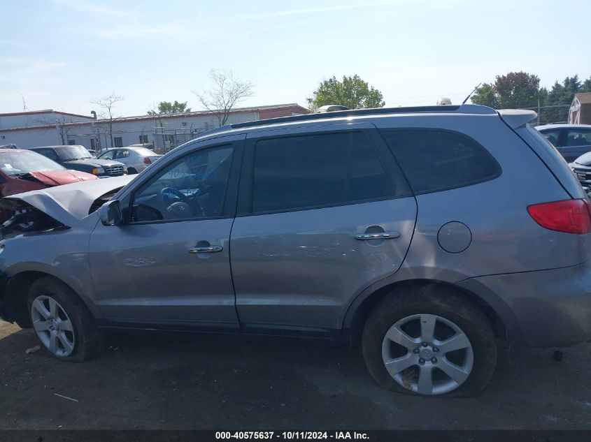 2007 Hyundai Santa Fe Limited/Se VIN: 5NMSH73E67H025559 Lot: 40575637