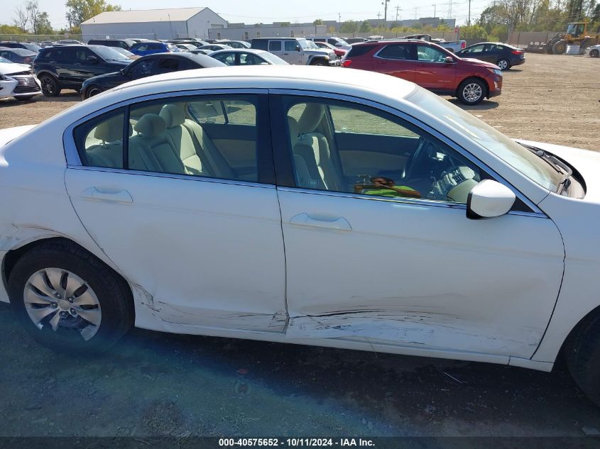 1HGCP26359A114445 2009 Honda Accord 2.4 Lx