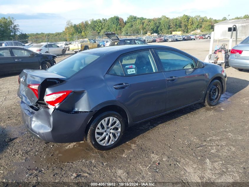 2017 Toyota Corolla Le VIN: 2T1BURHE5HC959915 Lot: 40575682