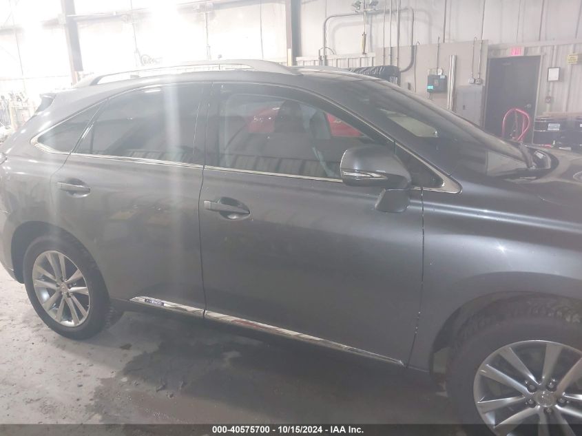 2015 Lexus Rx 450H VIN: JTJBC1BA8F2469469 Lot: 40575700