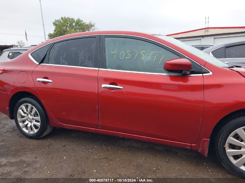 2015 Nissan Sentra Sv VIN: 3N1AB7AP9FY383019 Lot: 40575717