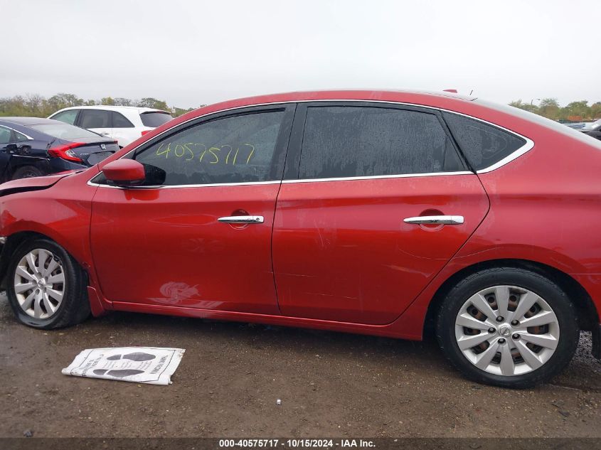 2015 Nissan Sentra Sv VIN: 3N1AB7AP9FY383019 Lot: 40575717