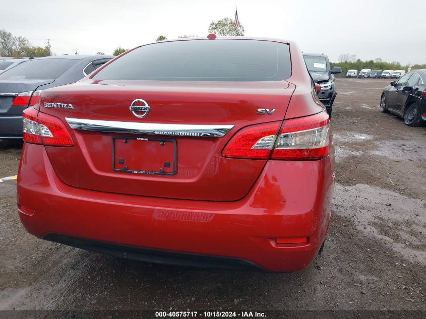 2015 Nissan Sentra Sv VIN: 3N1AB7AP9FY383019 Lot: 40575717