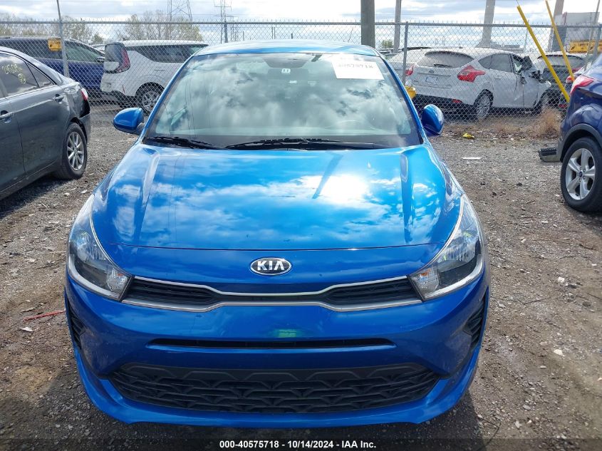 2021 Kia Rio S VIN: 3KPA24AD6ME396696 Lot: 40575718