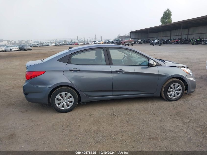 2017 Hyundai Accent Se VIN: KMHCT4AE8HU273581 Lot: 40575725