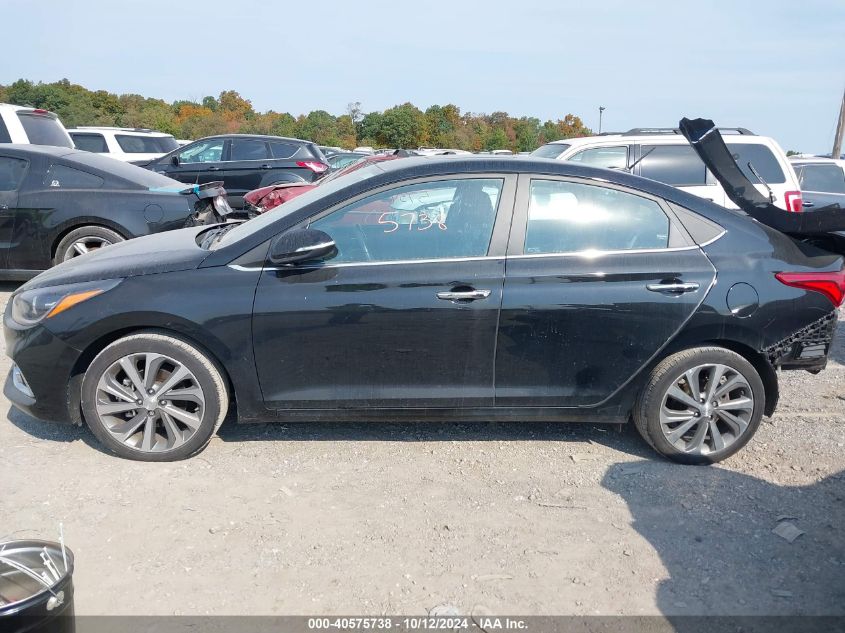 2022 Hyundai Accent Limited VIN: 3KPC34A60NE177497 Lot: 40575738