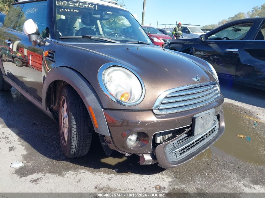 2011 Mini Cooper VIN: WMWSU3C53BTX97221 Lot: 40575741