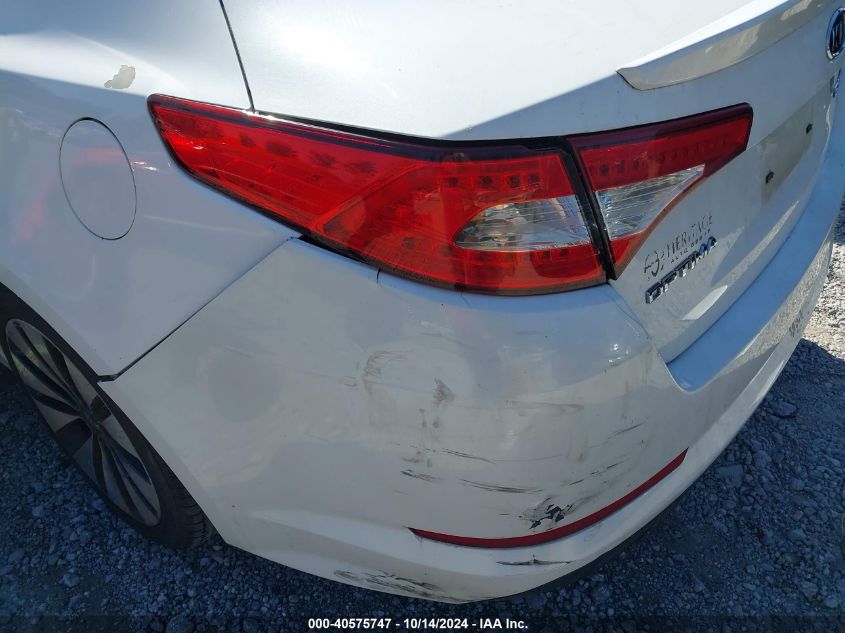 2012 Kia Optima Sx VIN: 5XXGR4A60CG014689 Lot: 40575747