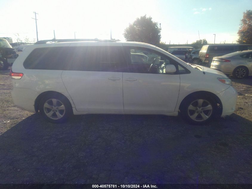 5TDKK3DC2ES428701 2014 Toyota Sienna Le V6 8 Passenger