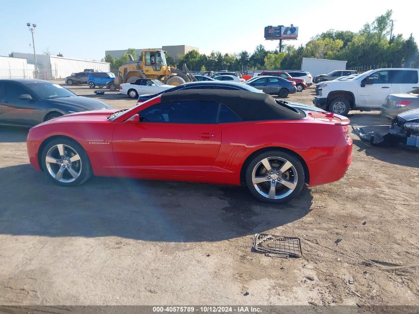 2011 Chevrolet Camaro 1Lt VIN: 2G1FB3DD1B9201815 Lot: 40575789