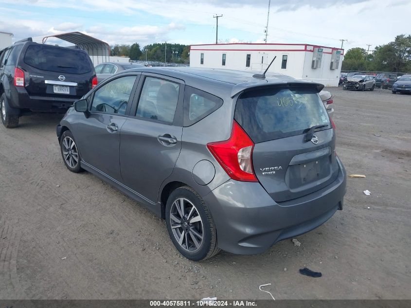 2018 Nissan Versa Note Sr VIN: 3N1CE2CP3JL357747 Lot: 40575811