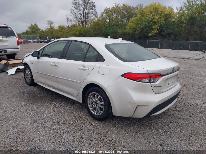 2021 TOYOTA COROLLA HYBRID LE - JTDEAMDE1MJ022685