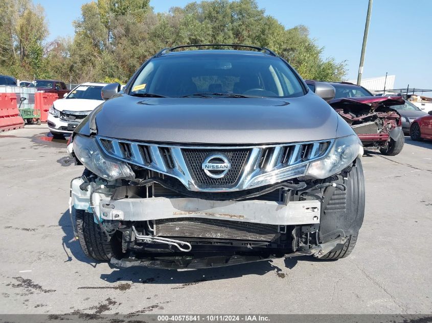 JN8AZ1MW7AW131931 2010 Nissan Murano Sl