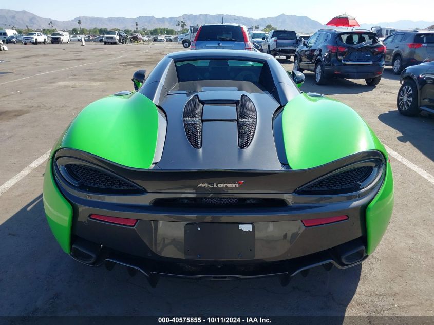 2018 Mclaren 570S VIN: SBM13FAA1JW004747 Lot: 40575855