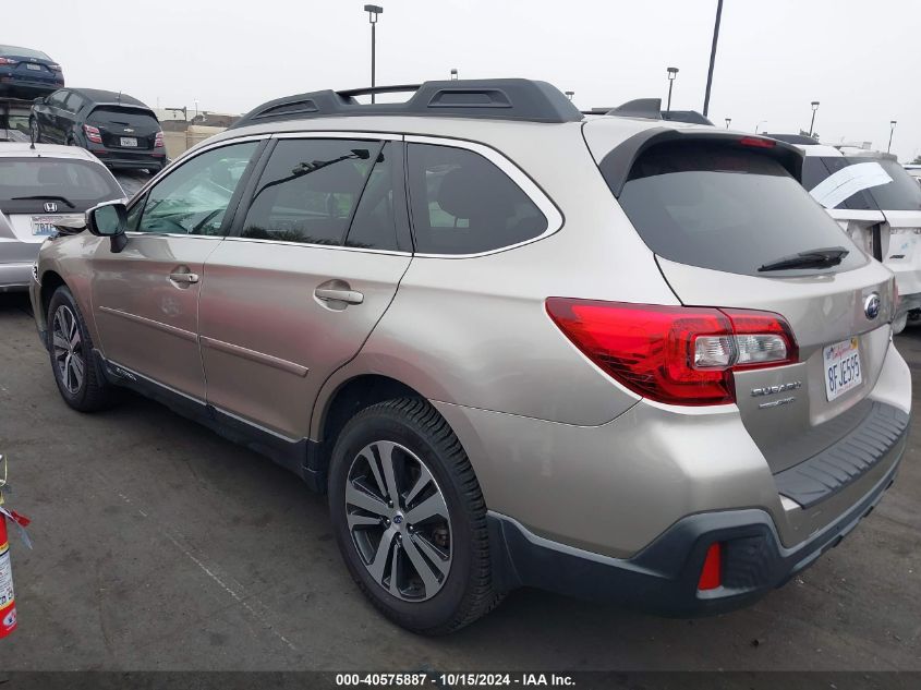 2018 Subaru Outback 2.5I Limited VIN: 4S4BSANC1J3366380 Lot: 40575887