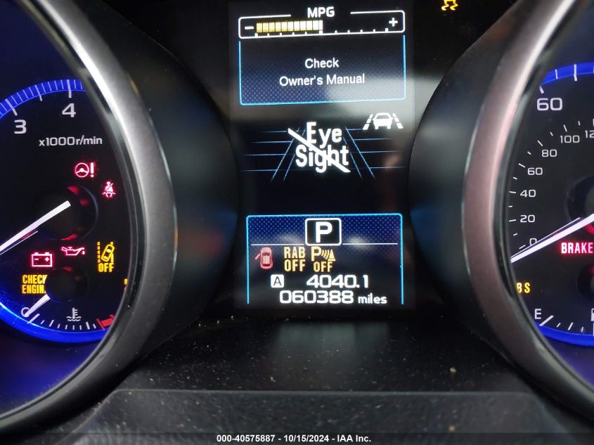 2018 Subaru Outback 2.5I Limited VIN: 4S4BSANC1J3366380 Lot: 40575887