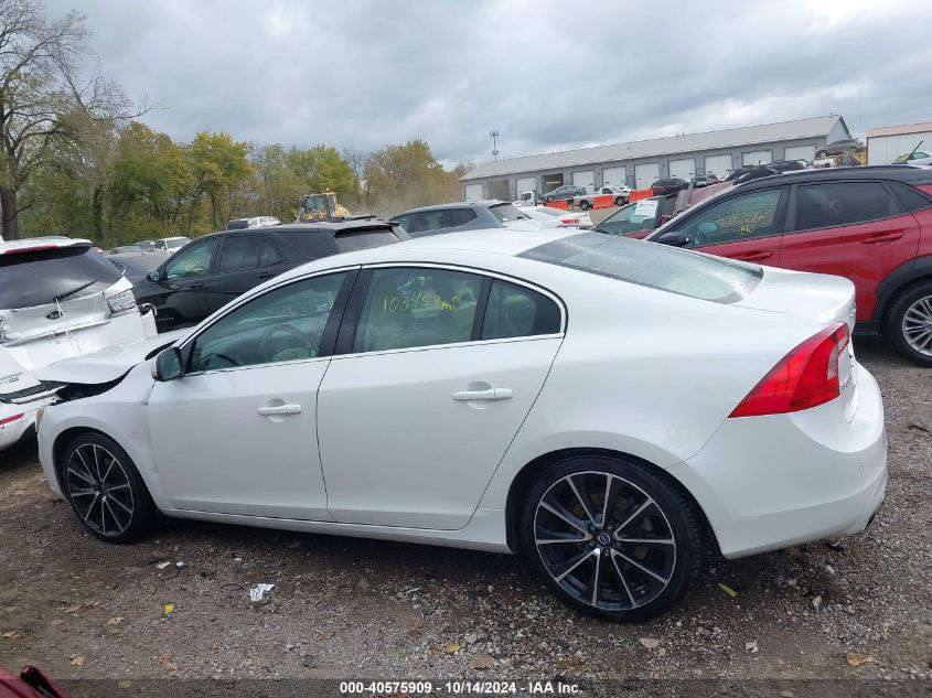 2016 Volvo S60 T5 Drive-E Premier VIN: YV126MFK3G2408721 Lot: 40575909