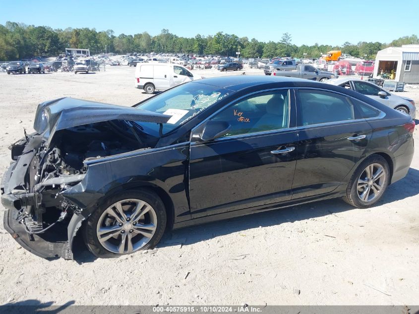 2018 Hyundai Sonata Sel VIN: 5NPE34AF1JH619833 Lot: 40575915