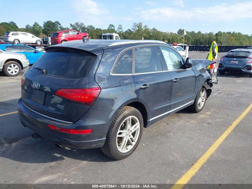 2017 Audi Q5 2.0T Premium VIN: WA1L2BFP5HA050822 Lot: 40575941