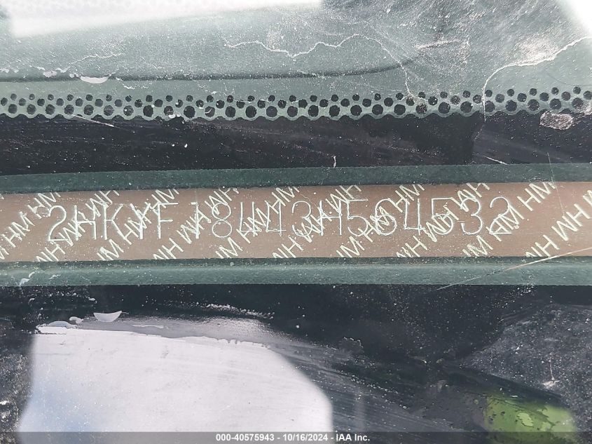 2003 Honda Pilot Ex VIN: 2HKYF18443H564532 Lot: 40575943