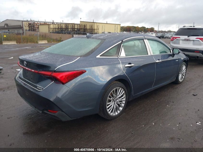 2020 Toyota Avalon Limited VIN: 4T1D21FB9LU015289 Lot: 40575956