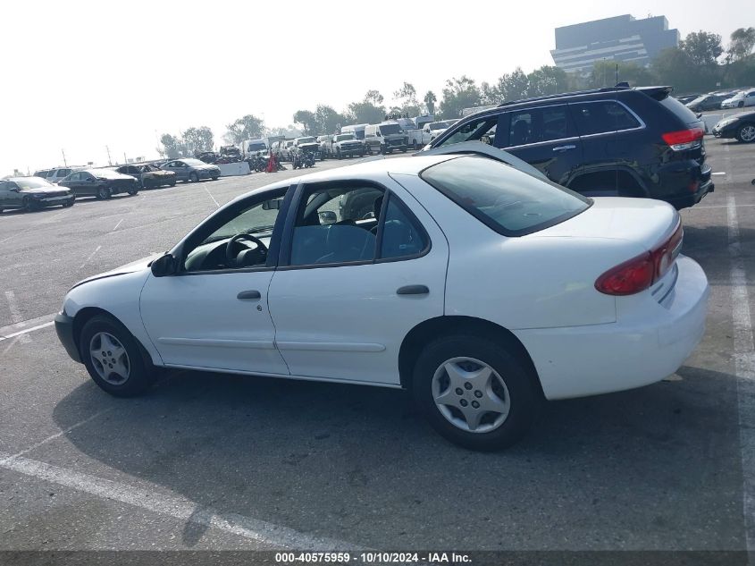 2003 Chevrolet Cavalier VIN: 1G1JC52F937179993 Lot: 40575959