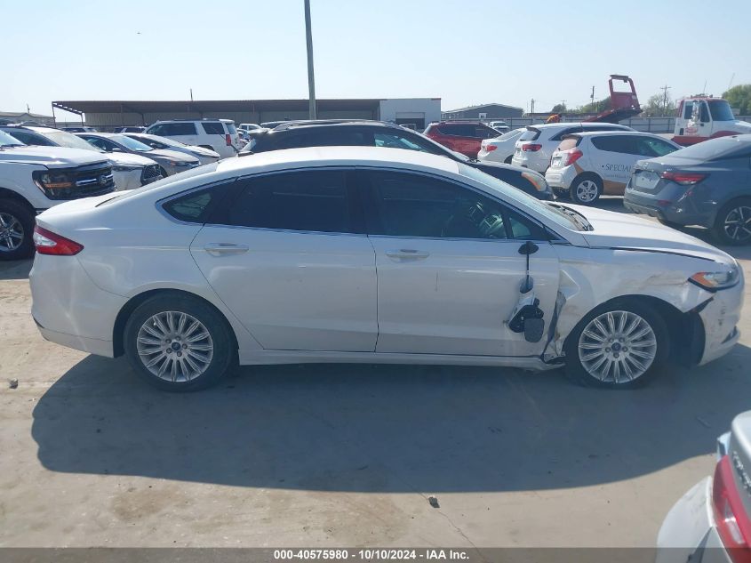 2013 Ford Fusion Hybrid Se VIN: 3FA6P0LU3DR226775 Lot: 40575980