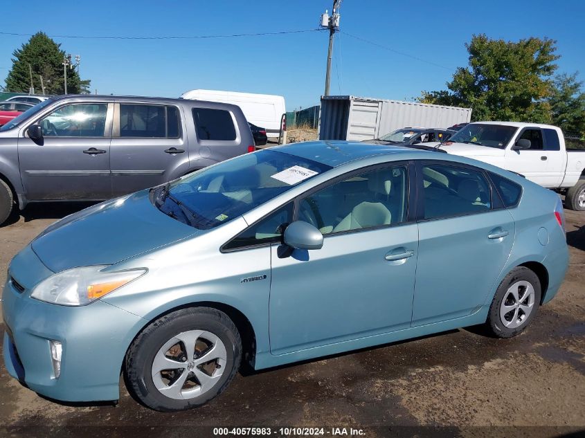 JTDKN3DU6C5382857 2012 Toyota Prius Three