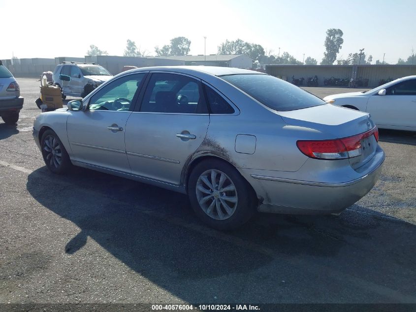 KMHFC46F56A124123 2006 Hyundai Azera Limited/Se