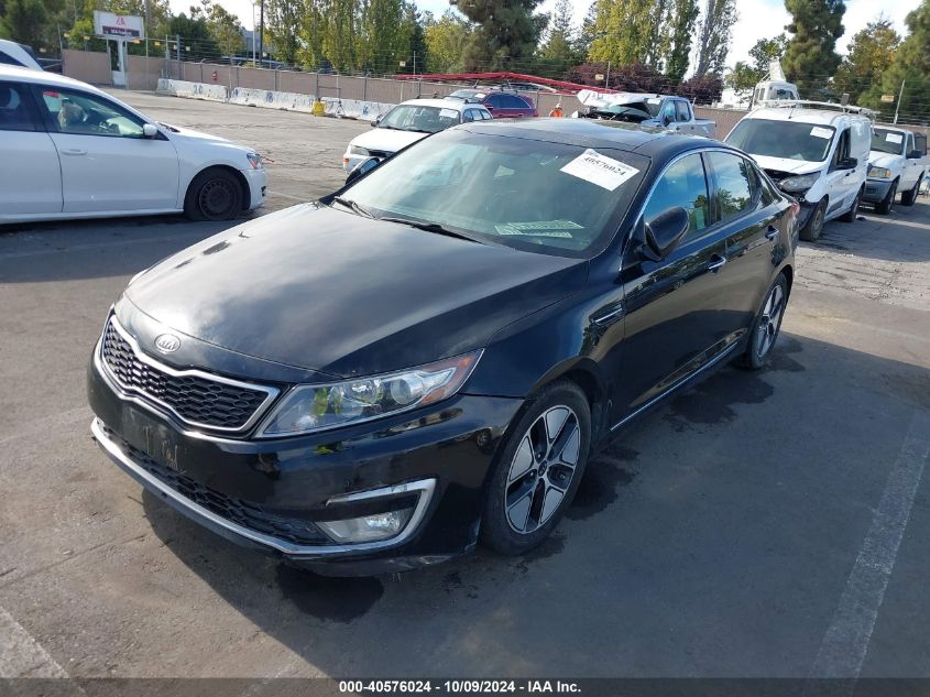 2011 Kia Optima Hybrid Ex VIN: KNAGM4AD3B5001982 Lot: 40576024